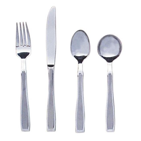 FABRICATION ENTERPRISES Fabrication Enterprises 61-0037L 8 oz Weighted Cutlery; Left Teaspoon 61-0037L